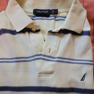 Men's Nautica Bottom down polo